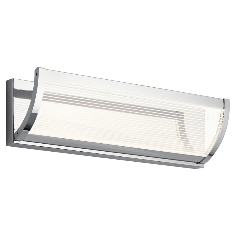 Brac 1 - Light LED Bath Bar, Chrome