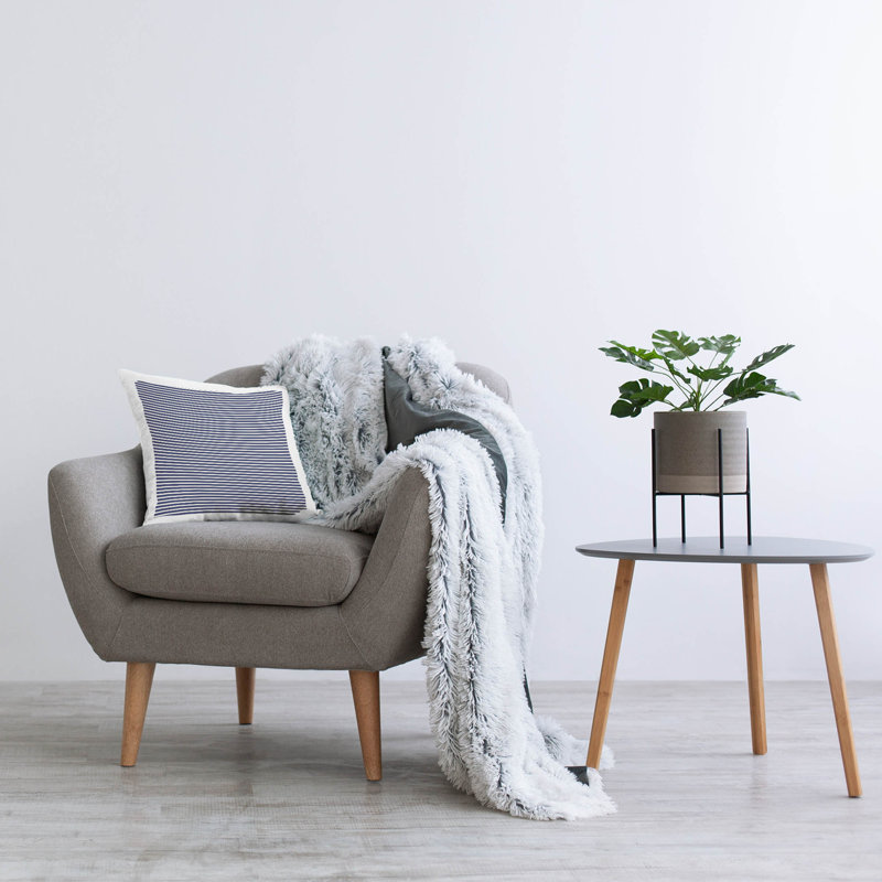 Polyester Throw Square Pillow Cover & Insert