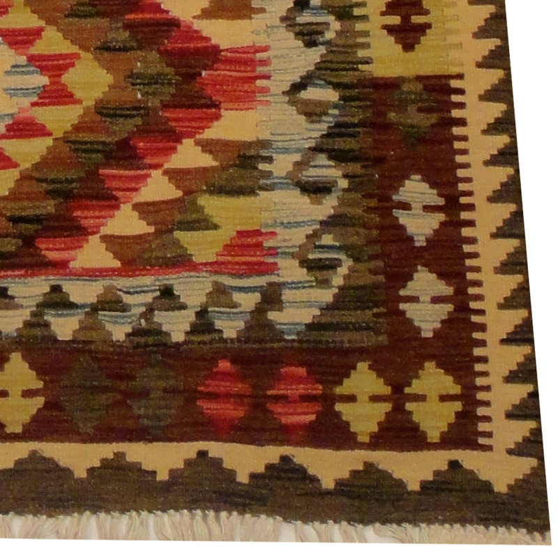 Tapis olive / rouille Azpeitia
