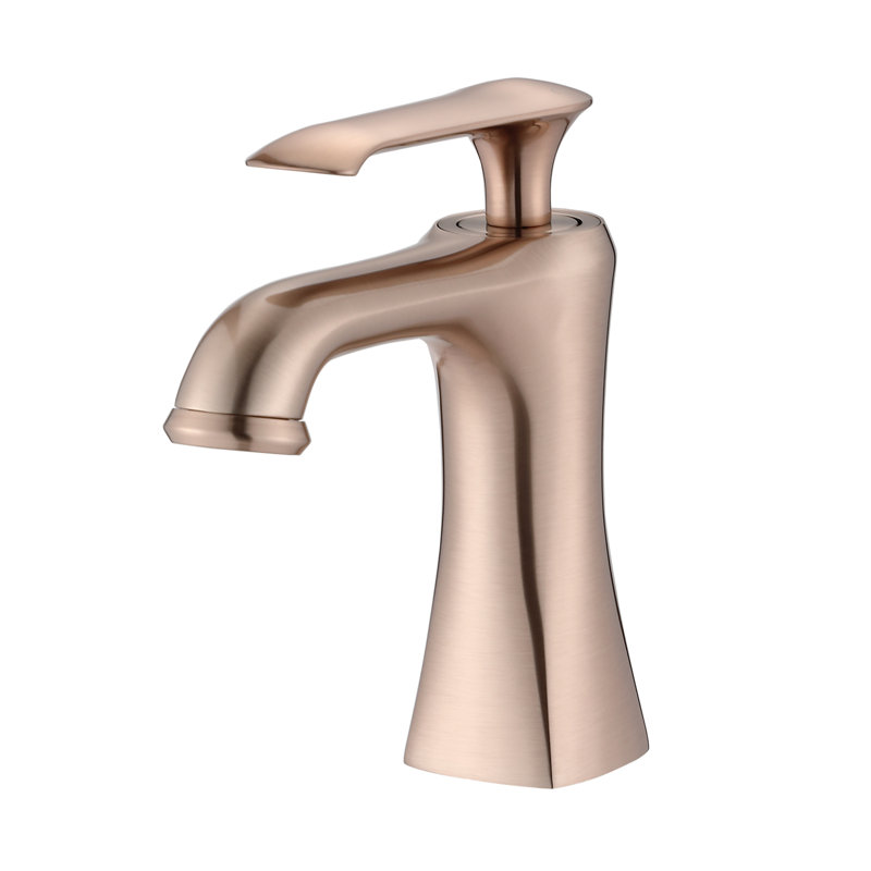 Yearby Single-handle Bathroom Faucet, Rose Gold