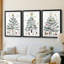 Christmas Holiday Art CECX - reproduction sur mesure encadrée de qualité supérieure - 3 pièces-1729278314-1729278312