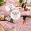 Machine Tufted High Pile Shag Area Rug(Ultra Soft & Fluffy)-70480272-73084579