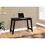 Bureau fonctionnel pour la maison avec tiroir - Stratifié brun foncé, 45,7 cm de large, plateau spacieux de 106,7 cm pour ordinateur portable, compartiment de rangement