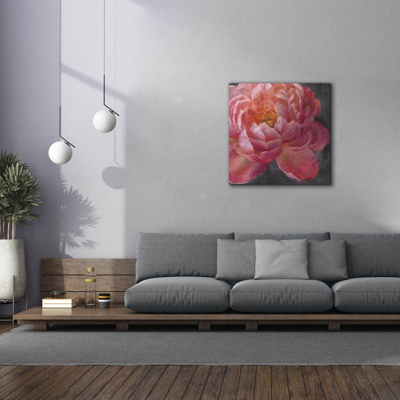 «Vivid Floral 1 C» par Danhui Nai, art mural sur toile