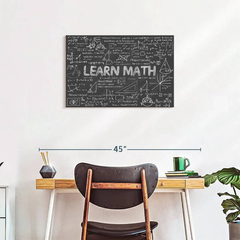Math Canvas Print, 20" H x 30" W x 1.25" D