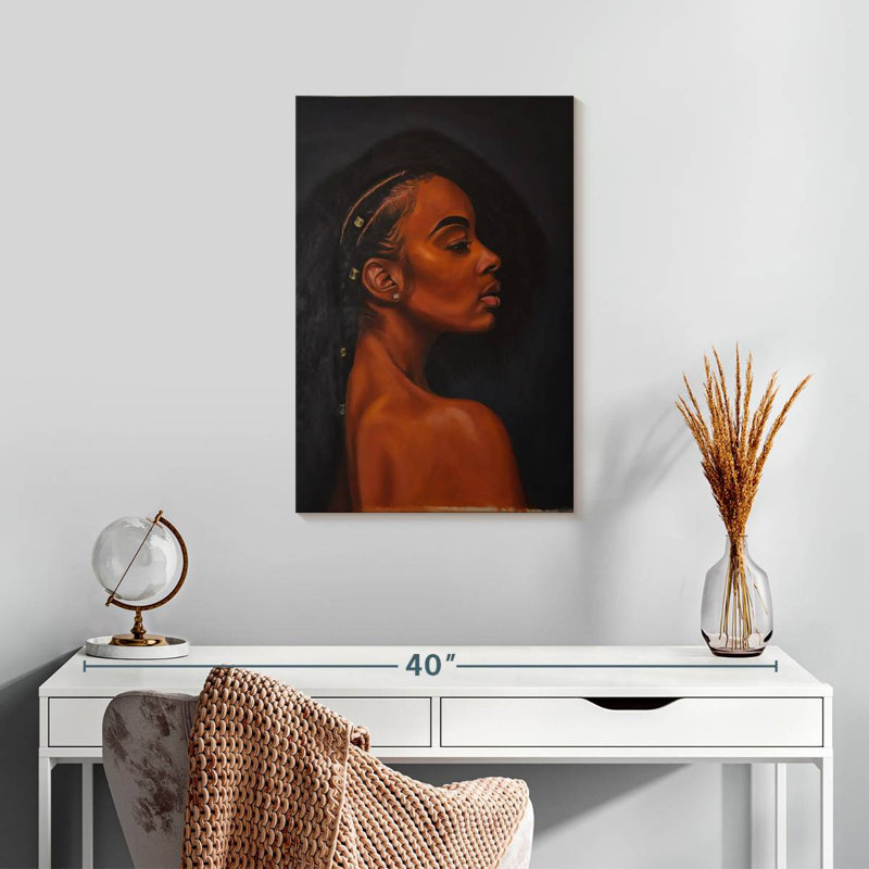 Leisha Black Pride I, 24" H x 16" W