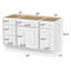 48 base de meuble-lavabo simple seulement-94422693
