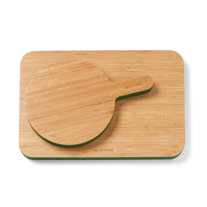 Knock On Wood Bamboo Cutting Board and Cutting Board Set