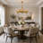 Modern 6 Light 2 Tier Crystal Chandelier-22986192