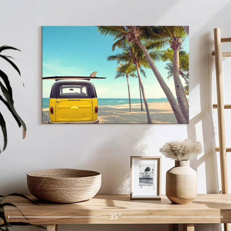 Senne Beach Surf Van, 16" H x 24" W