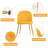 Modern Velvet Armless Side Dining Chairs-1480541485