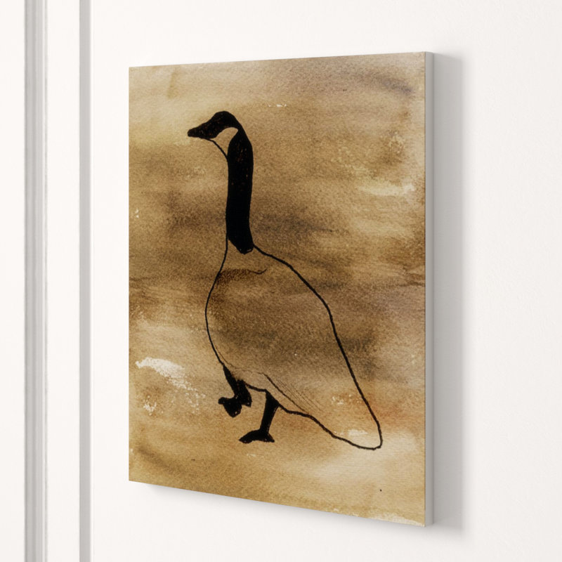First Step I Print by Michelle Bennett, Image Brush Gel, 25" H x 20" W x 1.5" D
