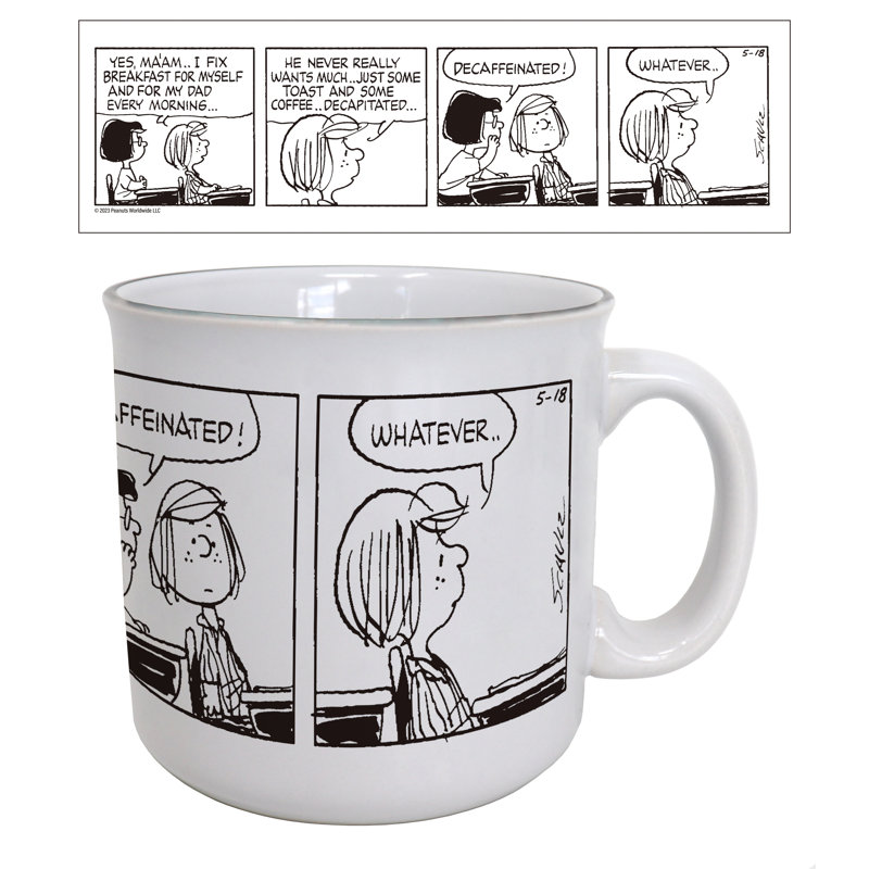 Peanuts - Peppermint Patty-Dec 20oz. Camper Mug
