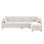 4 Seater Velvet Sofa-1708290151