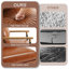 Fauteuil d'appoint en cuir Dajauna
