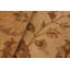 Tapis orange oriental en laine noué à la main 8 pi x 9 pi 9 po Oriental