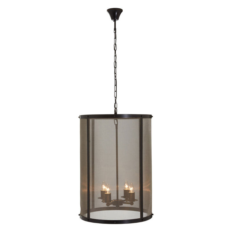 Sandlewood 3 - Light Drum Chandelier