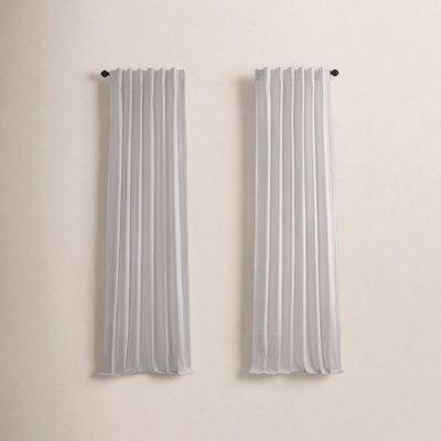Hartley Ravello Burnout Velvet Curtain