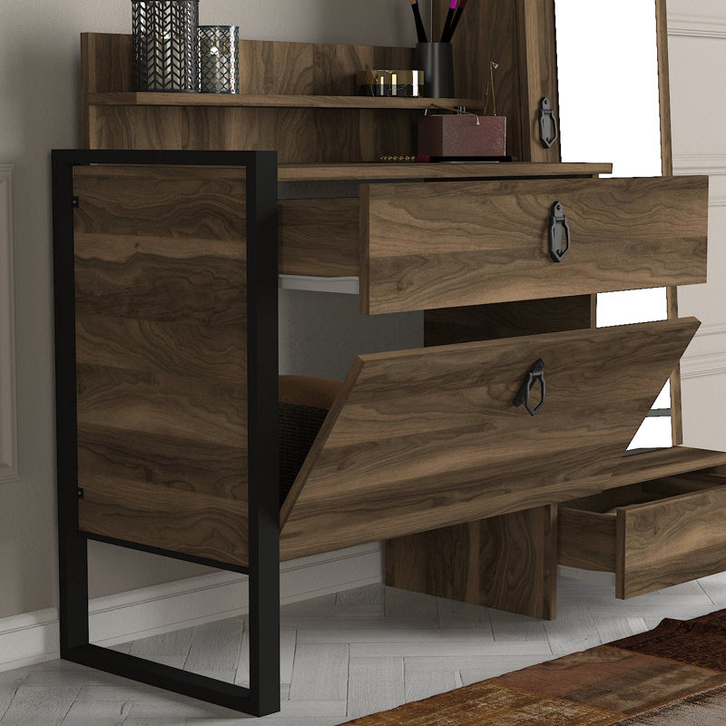 Tylor Dressing Table with Mirror