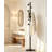 Metal Coat Rack 7 Hooks Heavy Base for Entryway