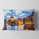 Notre Dame Cathedral - Landscape Printed Throw Pillow