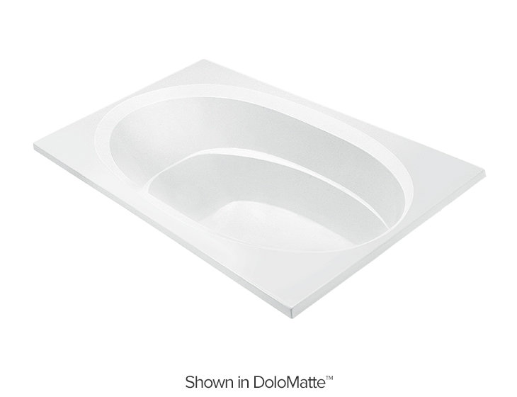 Seville 4 Drop In Soaker Tub - Matte
