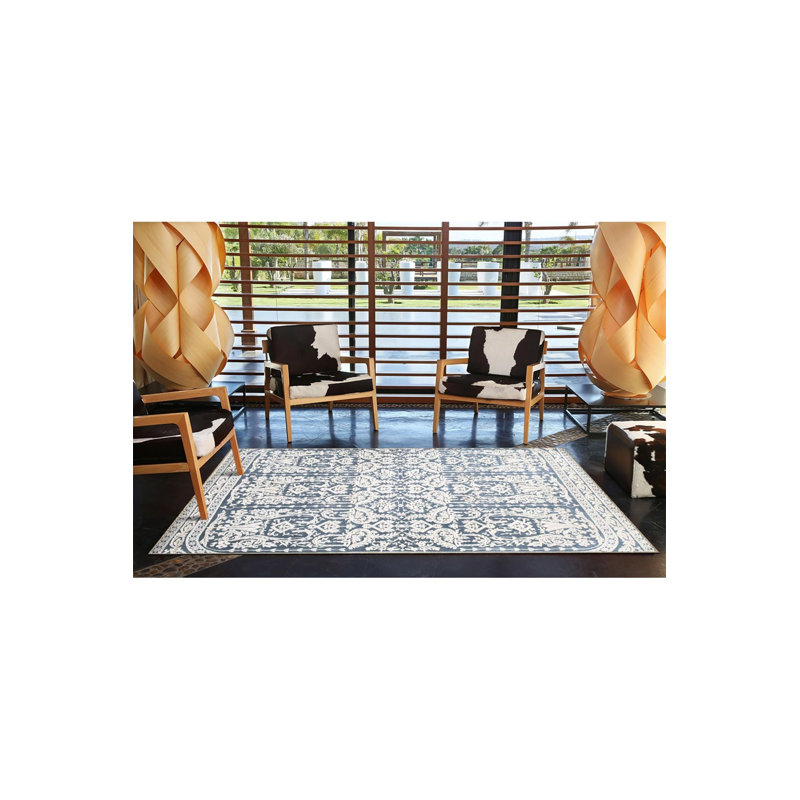 Tapis décoratif lavable à la machine, Carré 3 pi 3 po