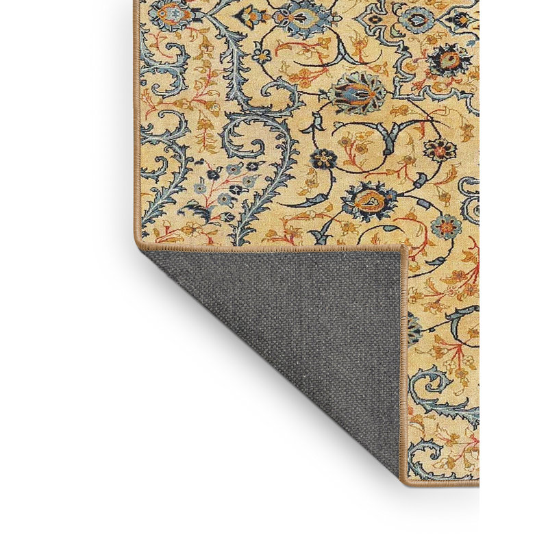 Tapis brun/gris traditionnel, Rectangle 3 pi x 5 pi