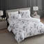 Vera Wang Noir Bouquet Cotton Reversible Grey Comforter Set-235703933