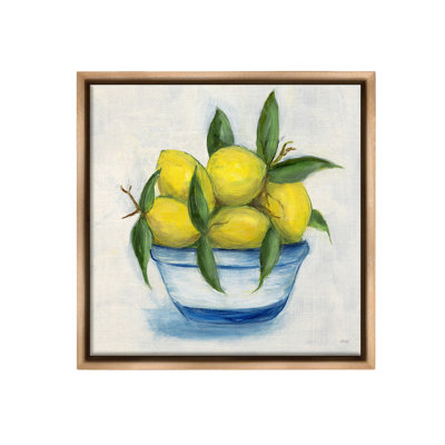 " Traditional Lemons Painting " by Marilyn Dunlap