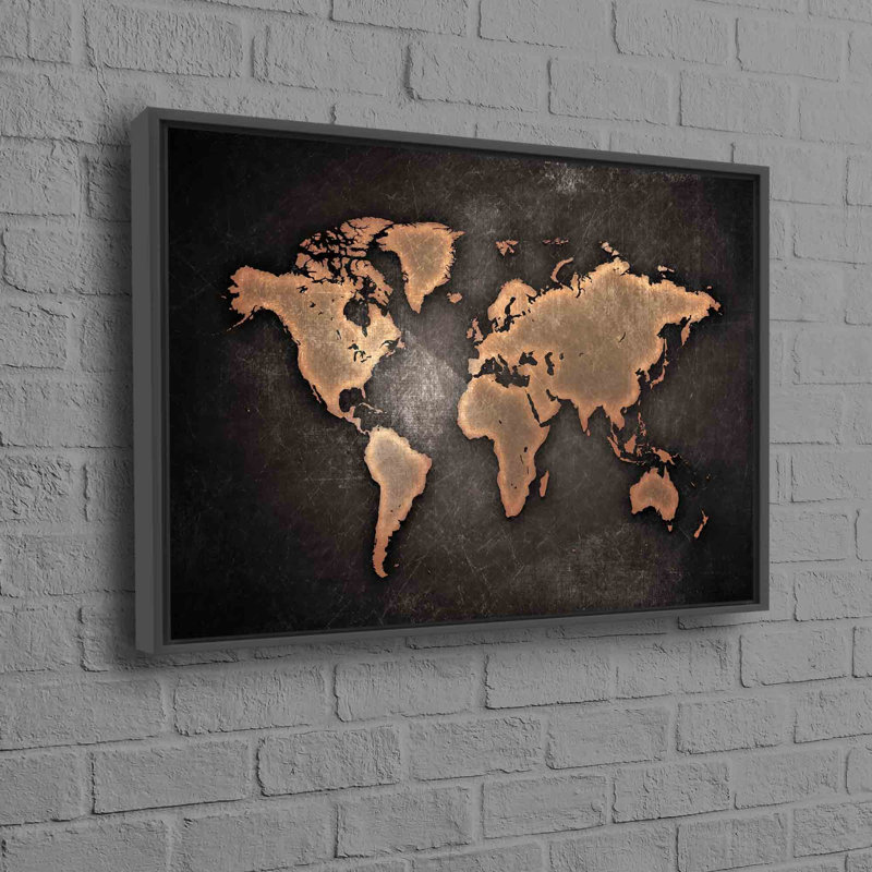 Art mural moderne sur toile pour la classe ou l'école, Noir, Reproduction encadrée sans passe-partout, H 37 po x l 61 po