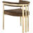 Marcello Velvet Ladder Back Arm Chair-20571950