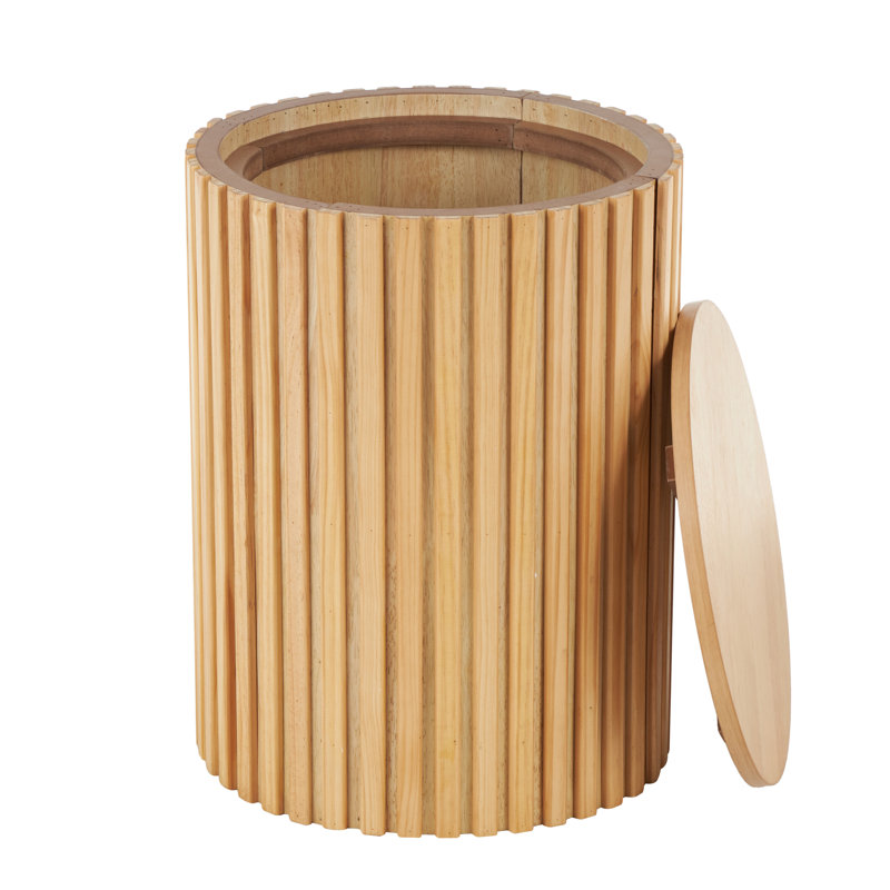 Table d'appoint Cole and Grey, Brun
