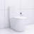 White Toilet With Powerful Flushing And Elegant Appearance Glossy Efficient Comfortable Design-127800271