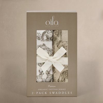 Oilo Studio - Premium Cotton Jersey Swaddle Blankets