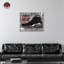Just Just It Sneaker, impression de citations sur toile par Notoriart-104453798-104453794