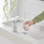 Robinet de salle de bains monotrou avec ensemble de drainage-86866322