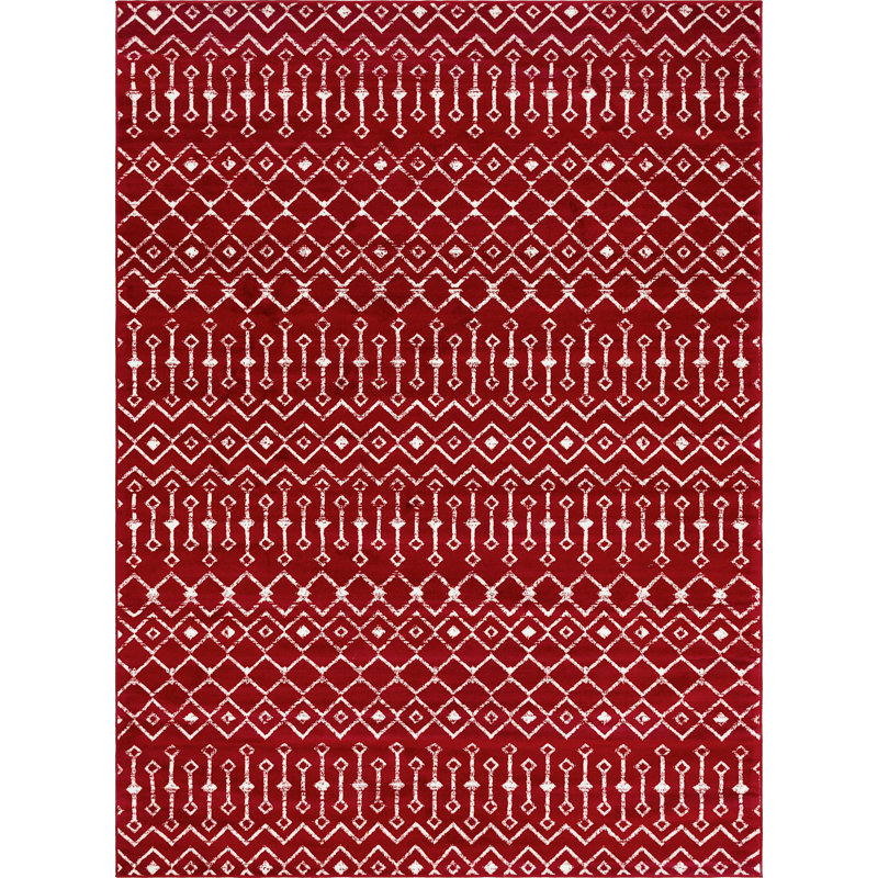 Aemtenan Abstract Indoor Rug, Rectangle 8' x 11'