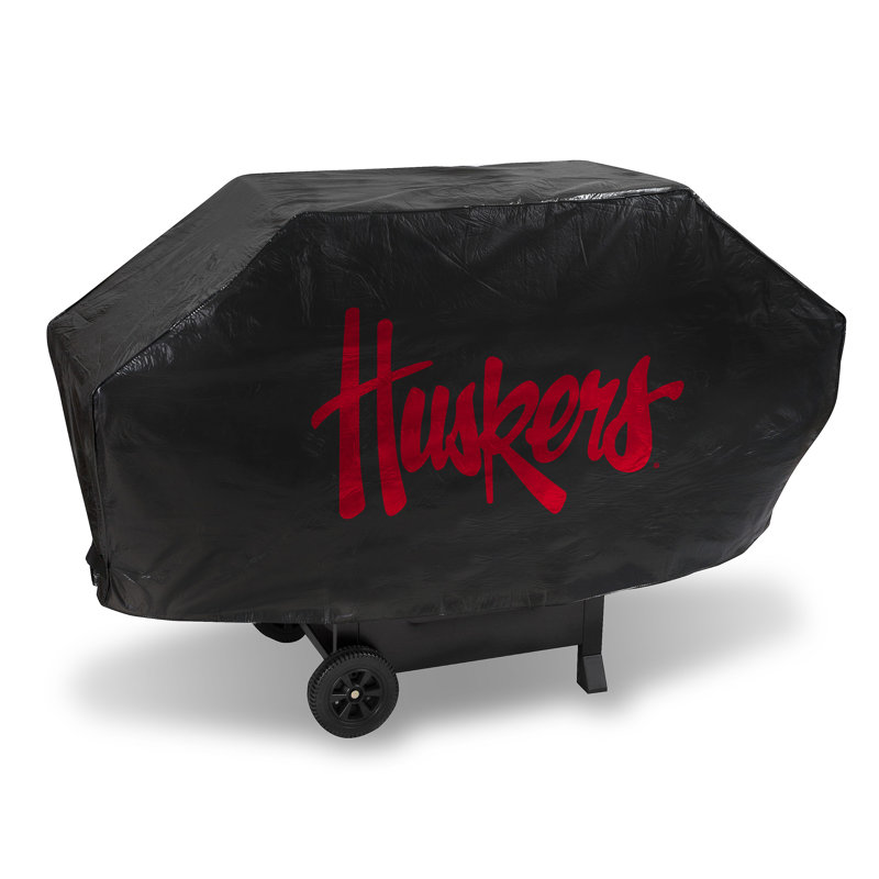 Housse de luxe pour barbecue - Housse pour barbecue Cornhuskers de l'Université du Nebraska - s'adapte jusqu'à 35 po