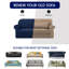 Soft Spandex Stretch Box Cushion Sofa Slipcover-1102917275-1177137382