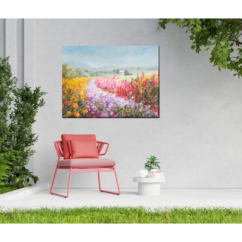Art de plein air fleuri
