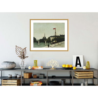 Notre Dame par Henri Rousseau - Impression numérique sur toile