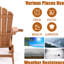 Chaise pliante avec porte-gobelet et porte-gobelet, extensible et robuste, facile à assembler, terrasse-476135022
