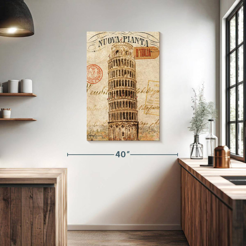 Lilie Letter From Pisa, 39" H x 26" W