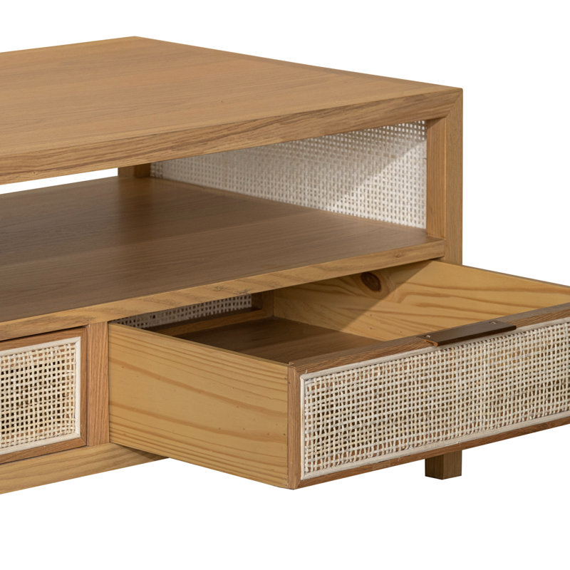 Tibbie 4 Legs Coffee Table with Storage