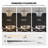 Maquisha 6-Light Dimmable Tiered Crystal Chandelier with Antique Bronze Finish-1542031614