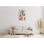 Hand -painted Indigenous Bird Acrylic Painting