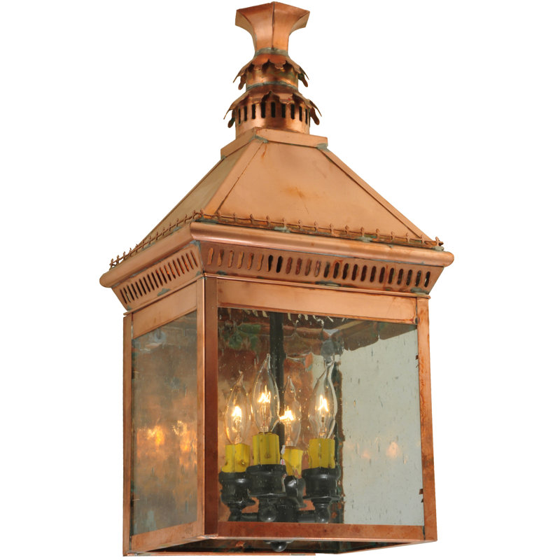 Lanterne murale d'extérieur 4 lumières Locke