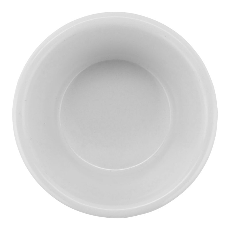 G.E.T. Melamine 12 Piece Ramekin / Soufflé Dish Bakeware Set, White