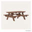 Table de pique-nique 72 po POLYWOOD Park-1571655